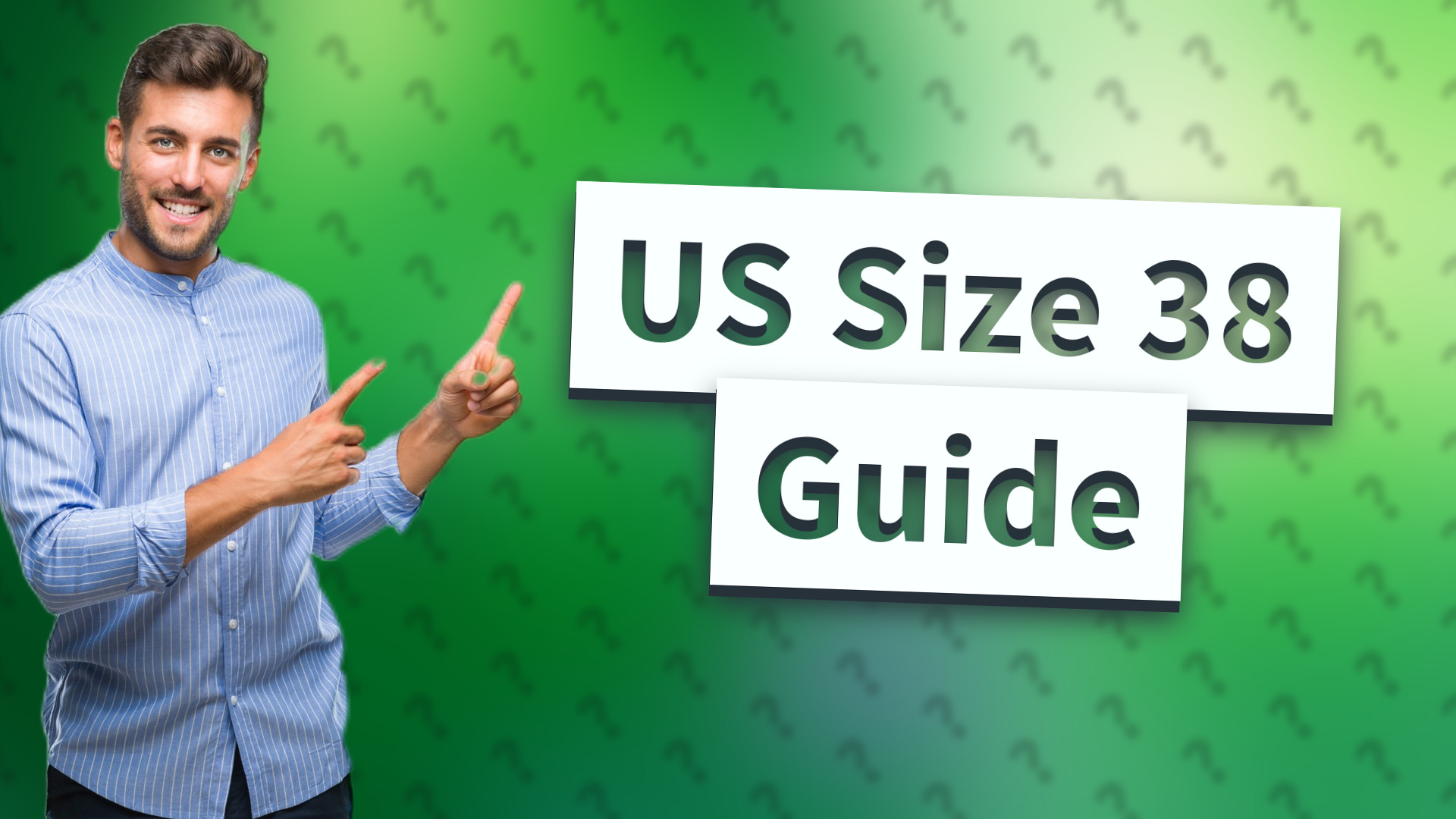 US Size 38 Guide