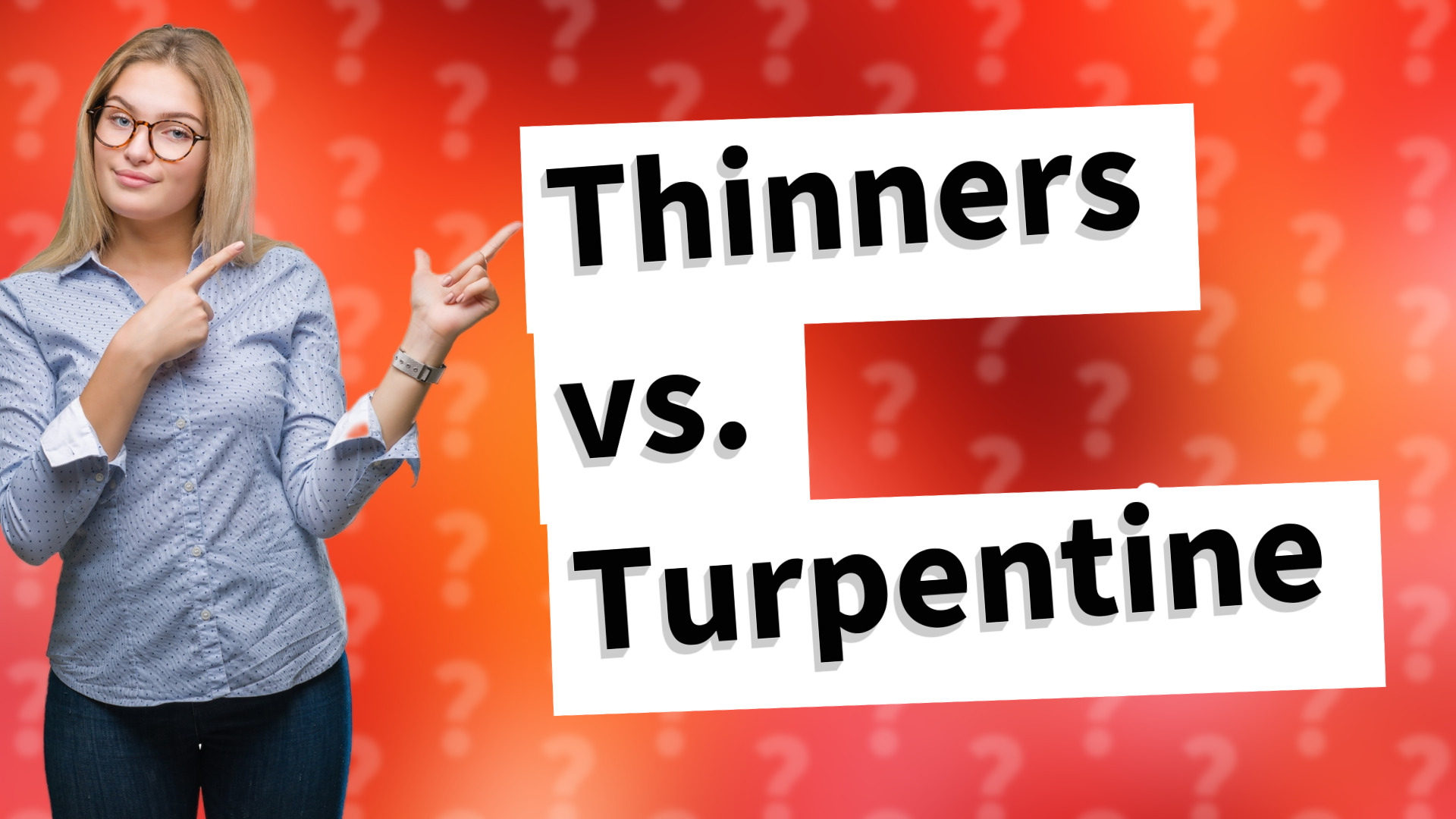 Thinners vs. Turpentine