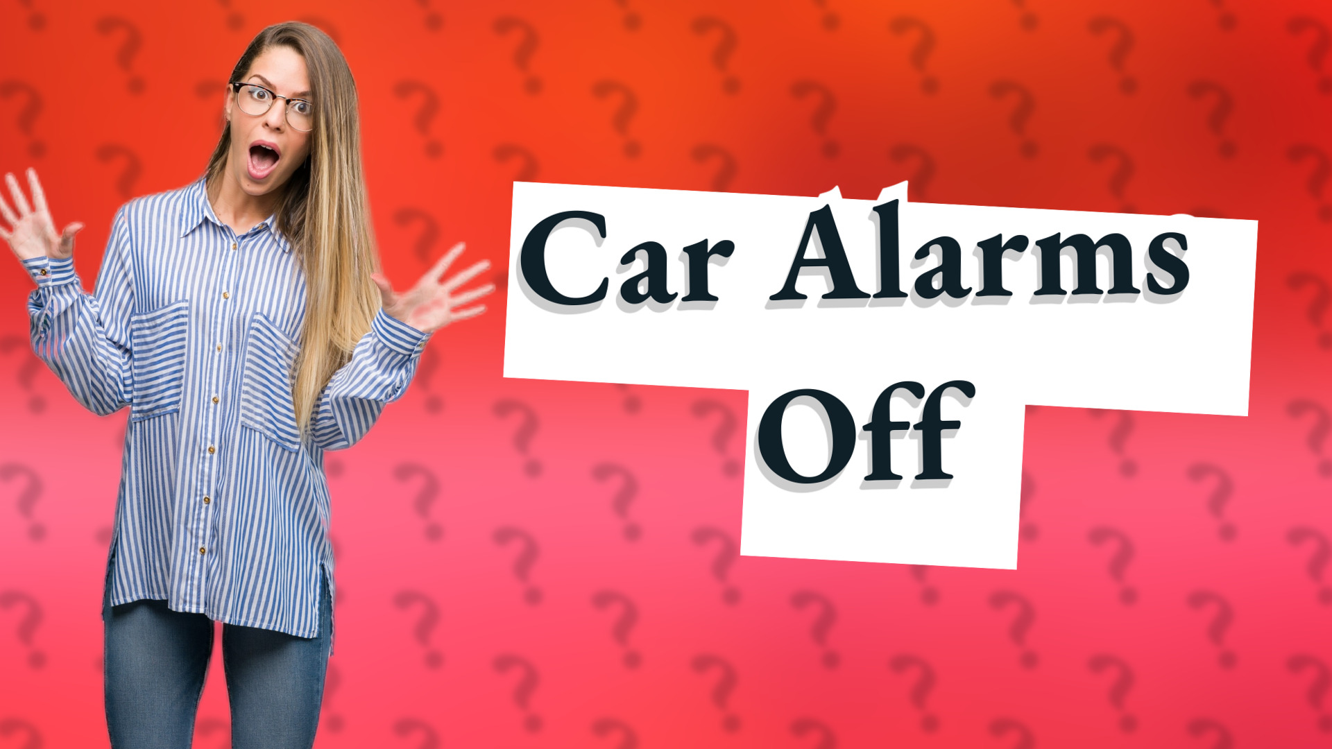 Car Alarms Off