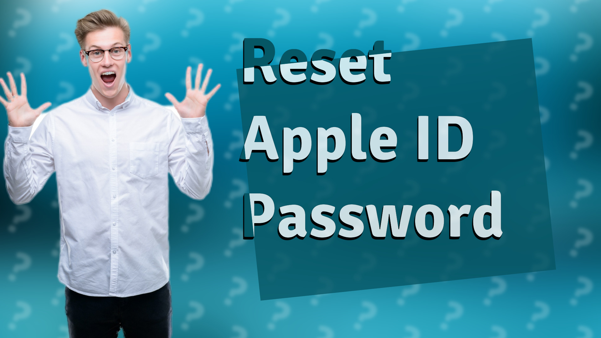 Reset Apple ID Password