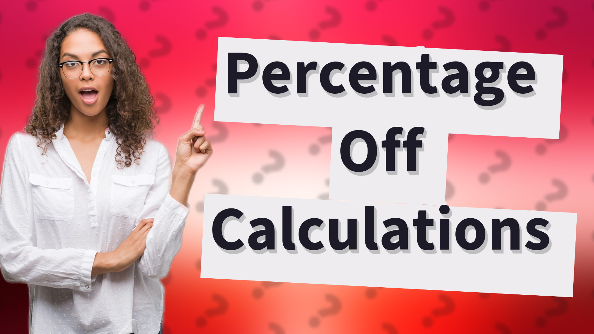 Percentage Off Calculations