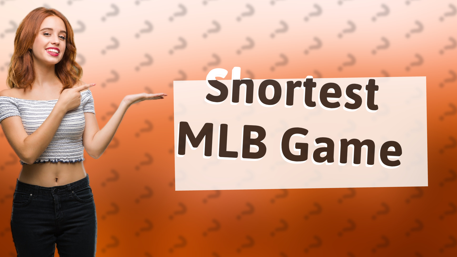 Shortest MLB Game