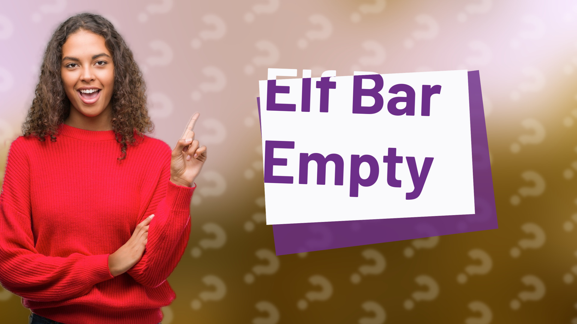 Elf Bar Empty