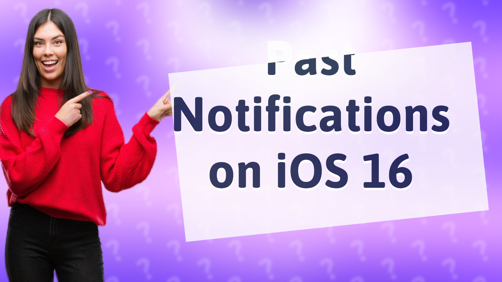 Past Notifications on iOS 16