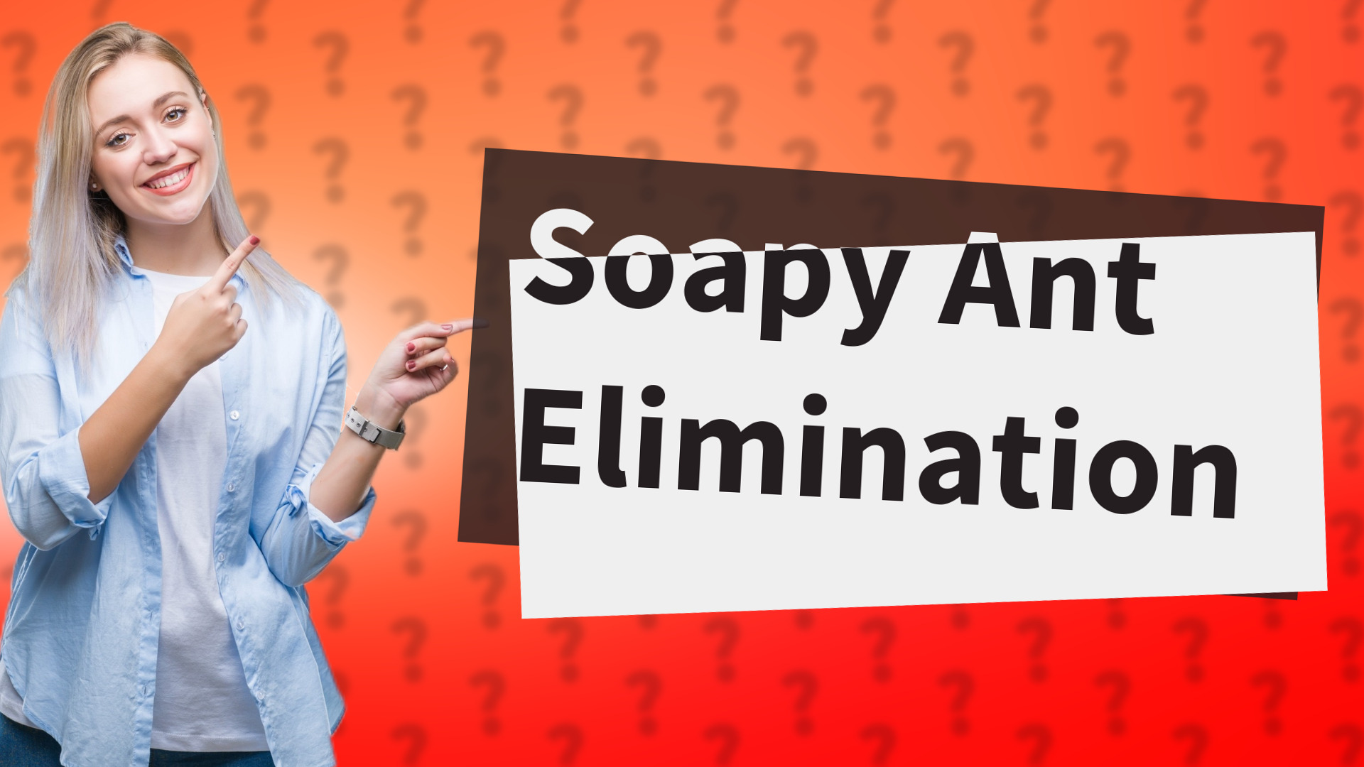 Soapy Ant Elimination
