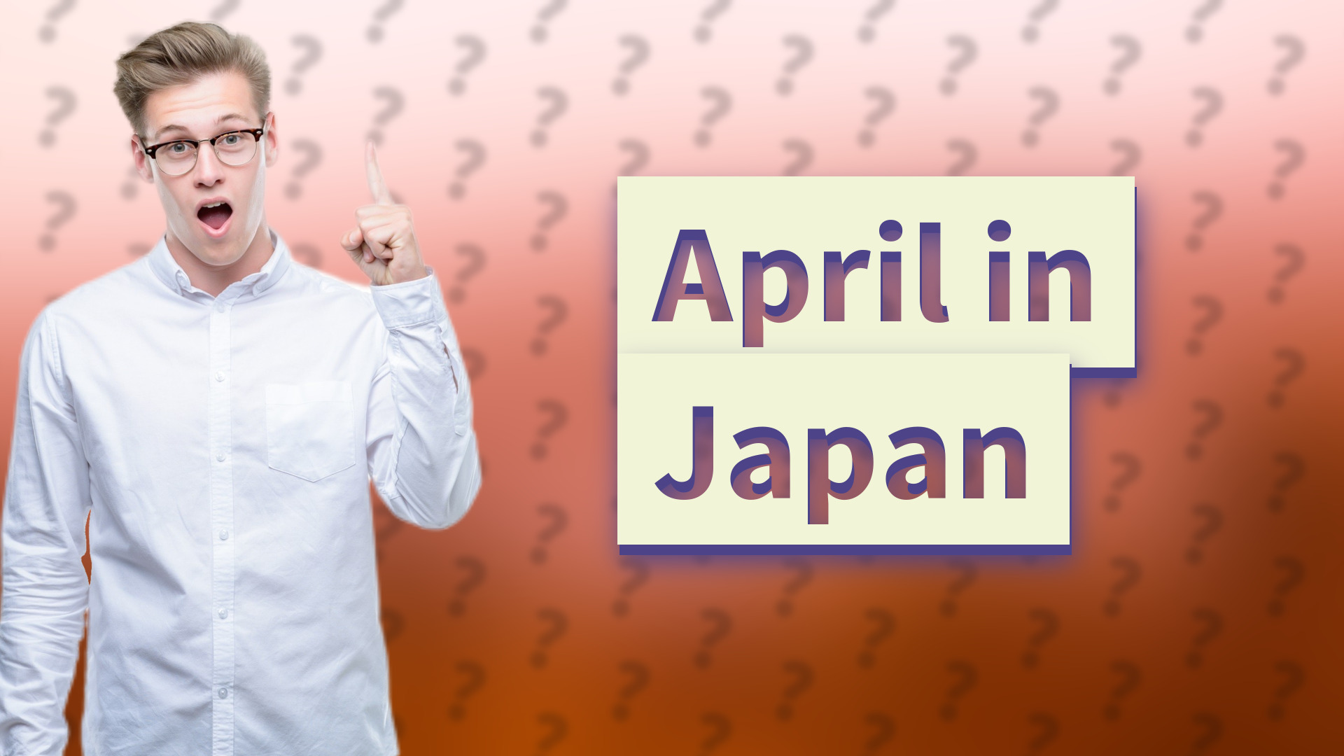 April in Japan