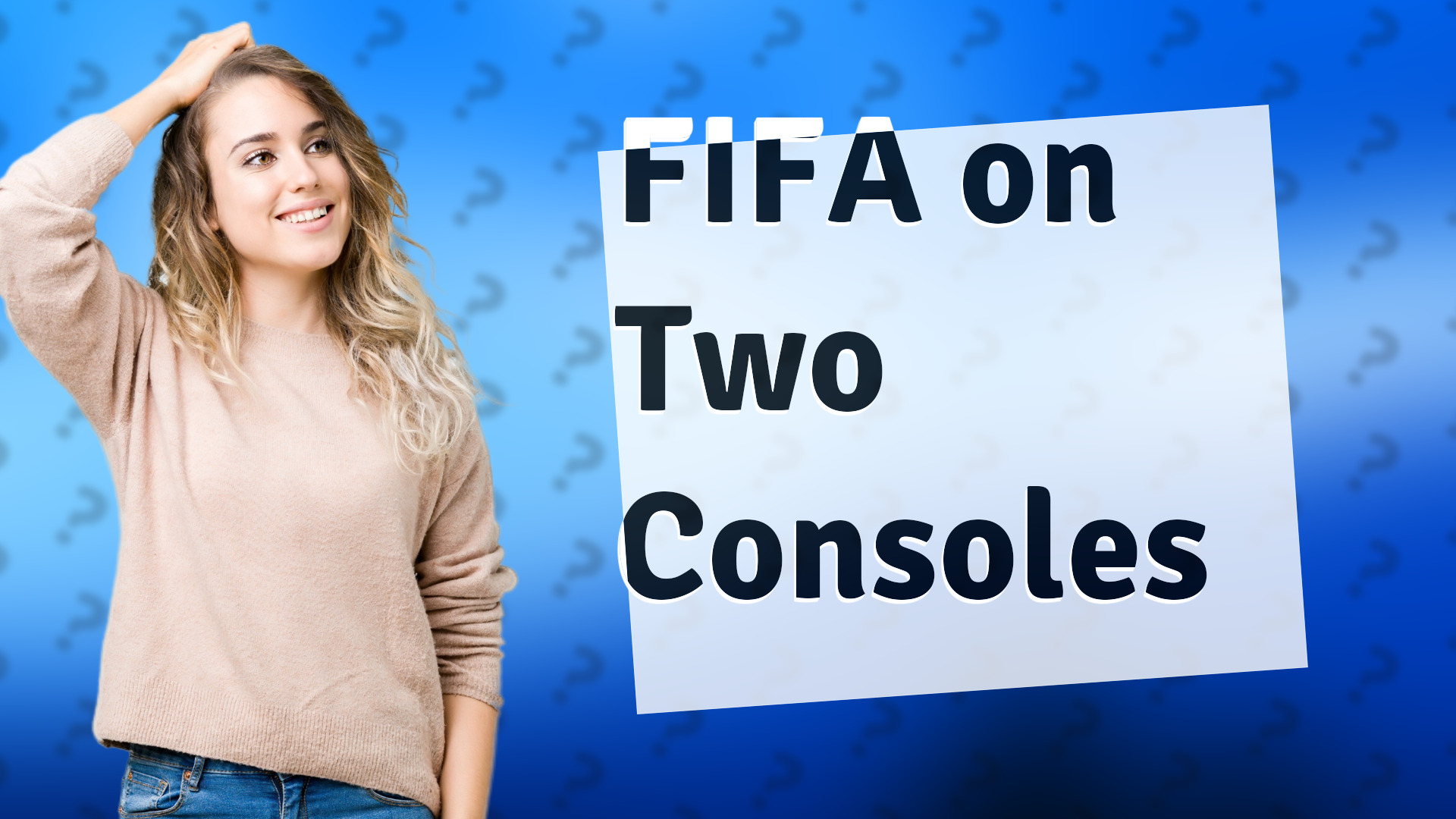 FIFA on Two Consoles