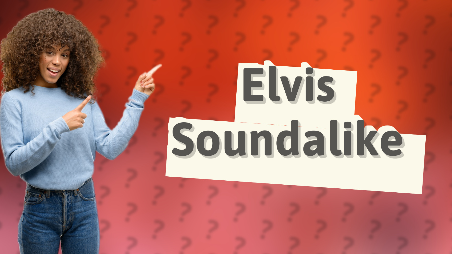 Elvis Soundalike