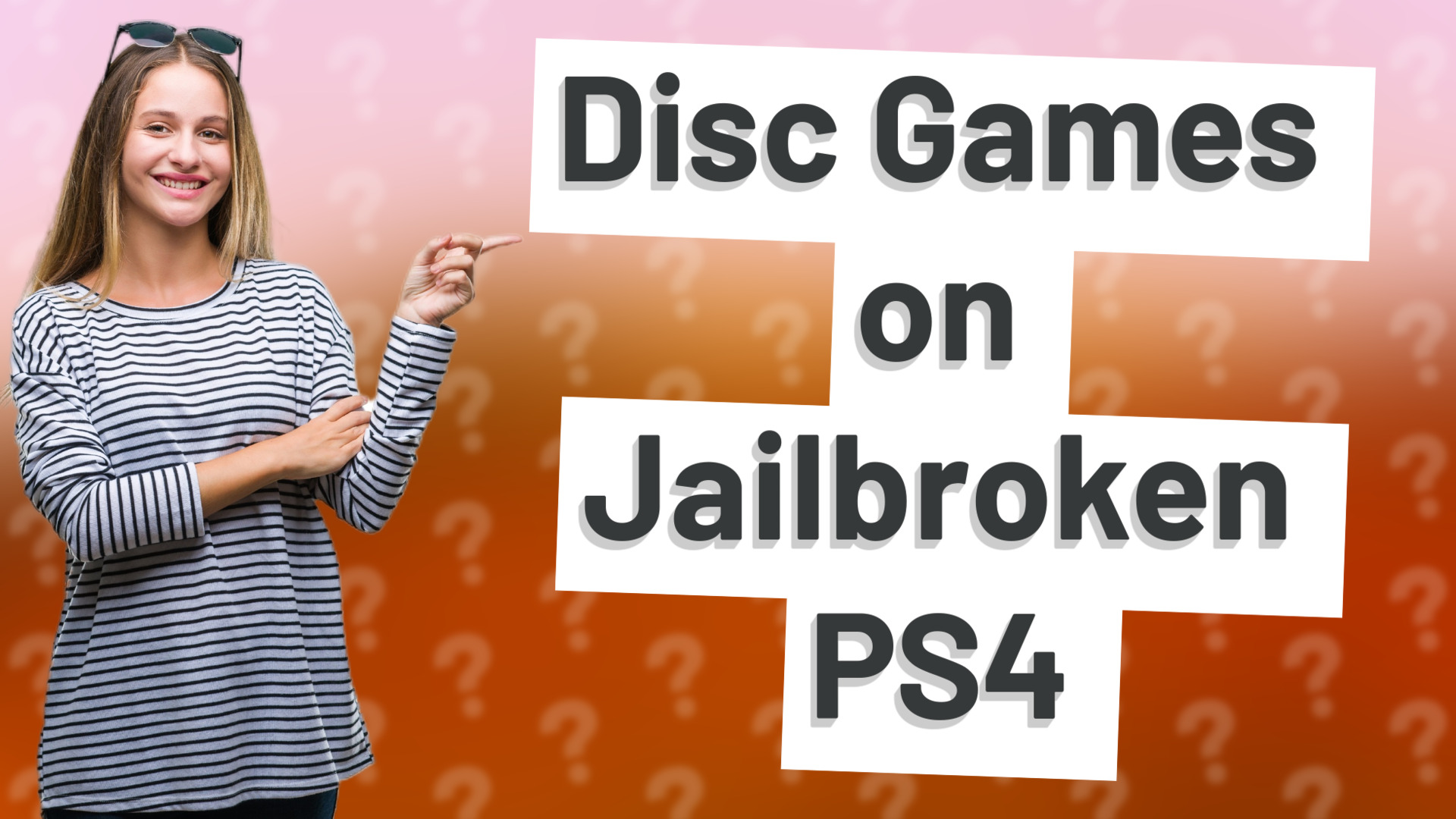 Disc Games on Jailbroken PS4