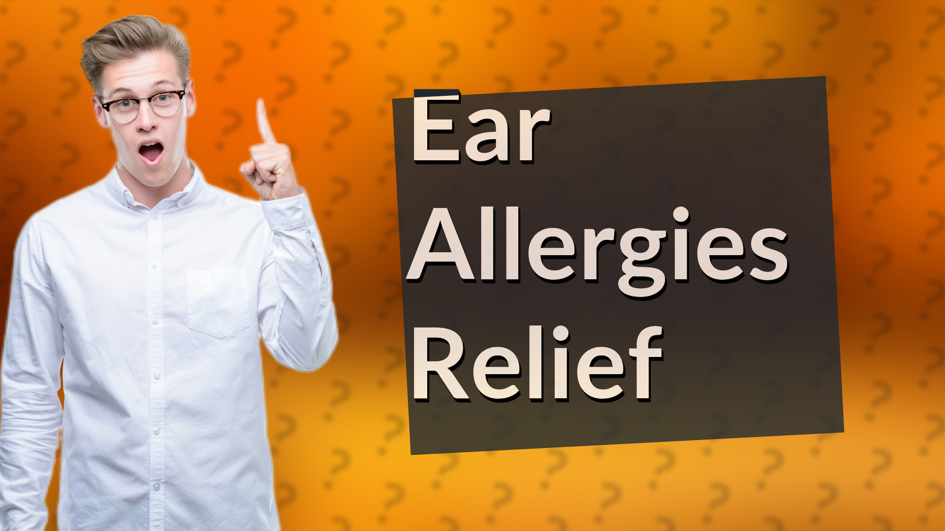 Ear Allergies Relief