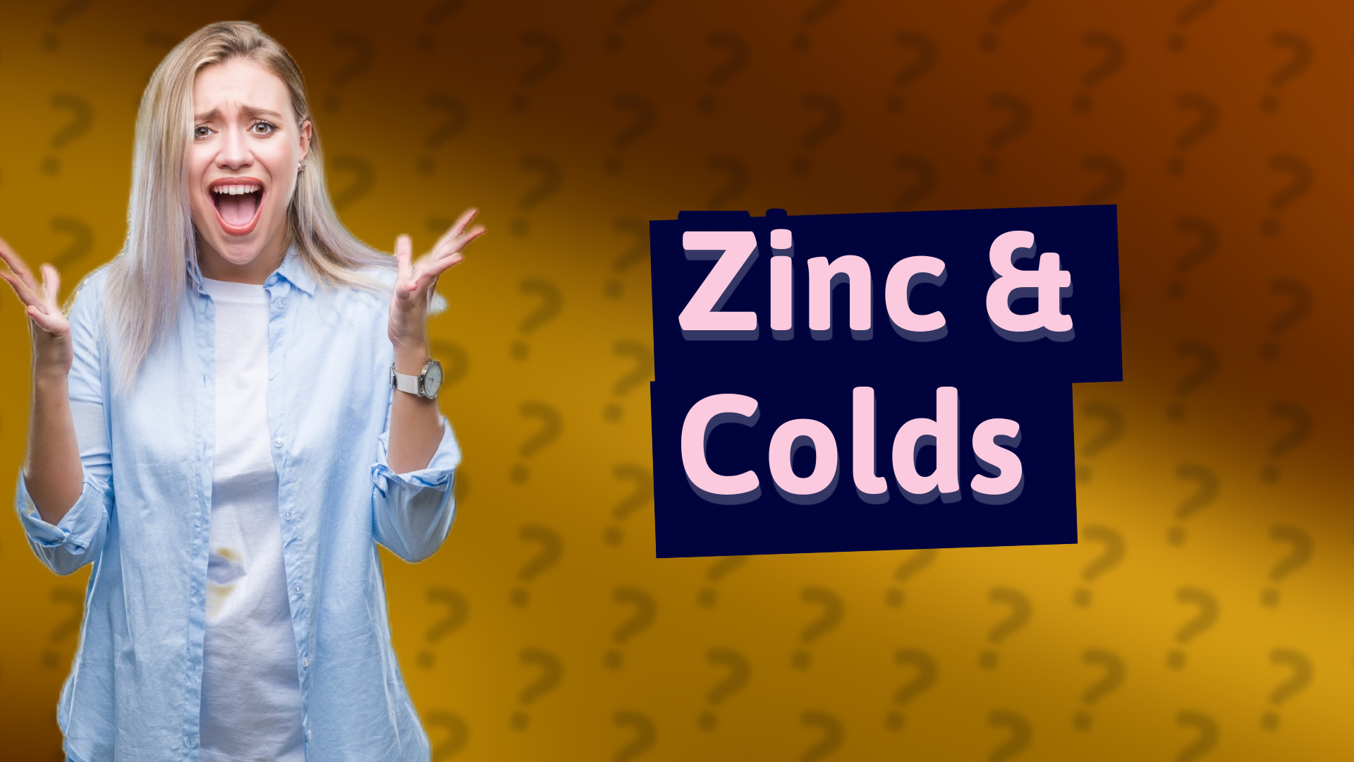 Zinc & Colds