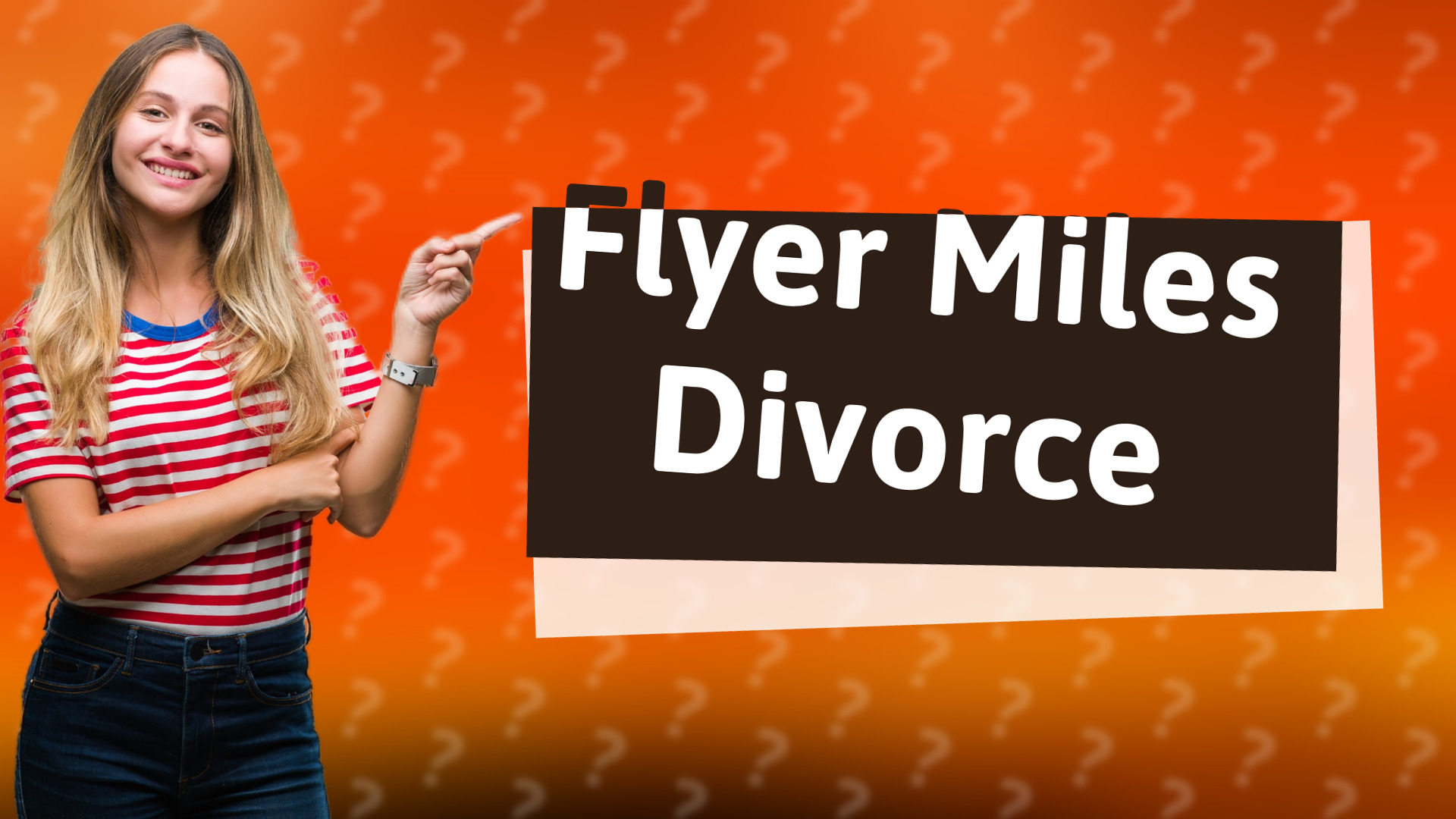 Flyer Miles Divorce