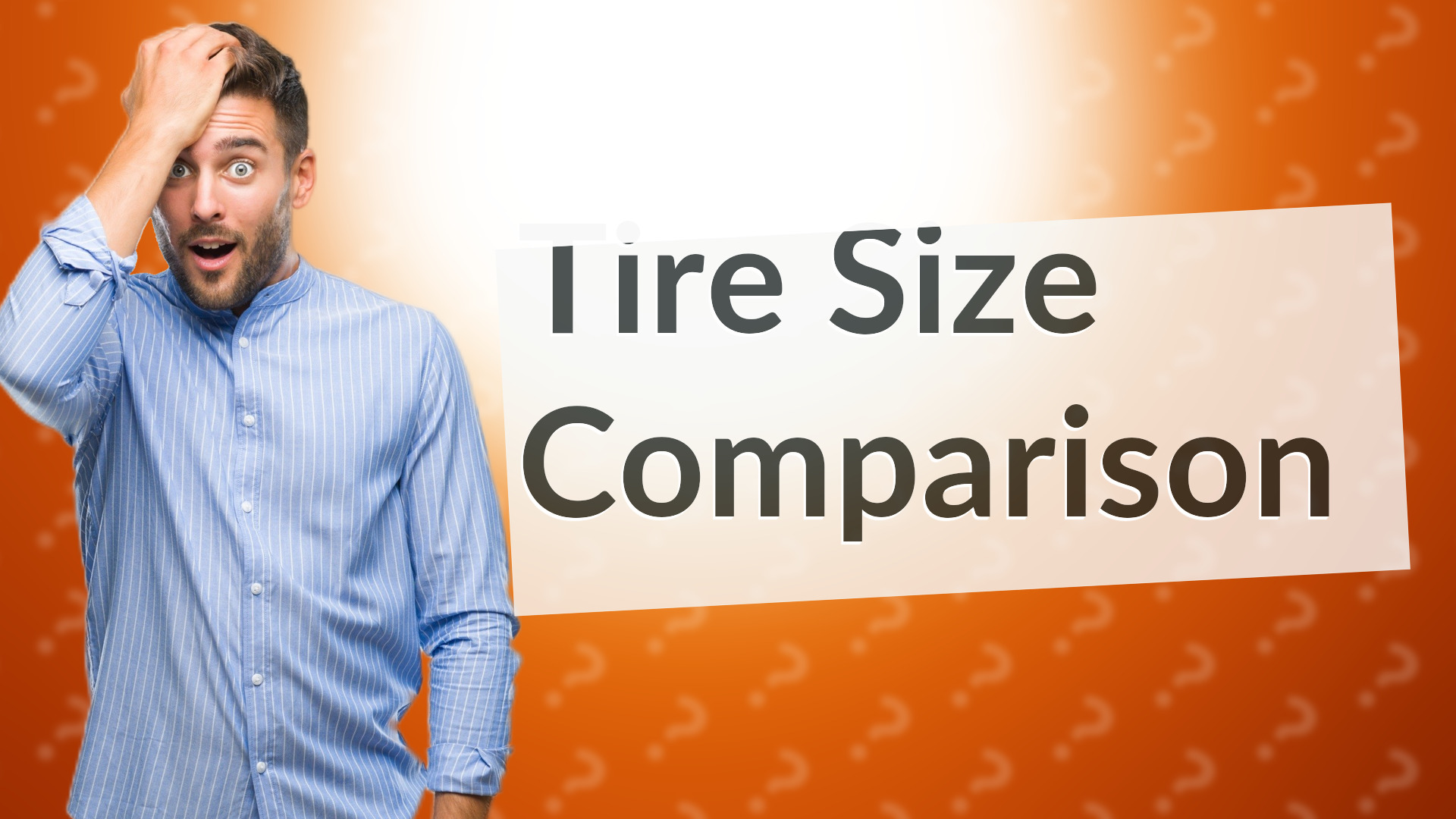 Tire Size Comparison