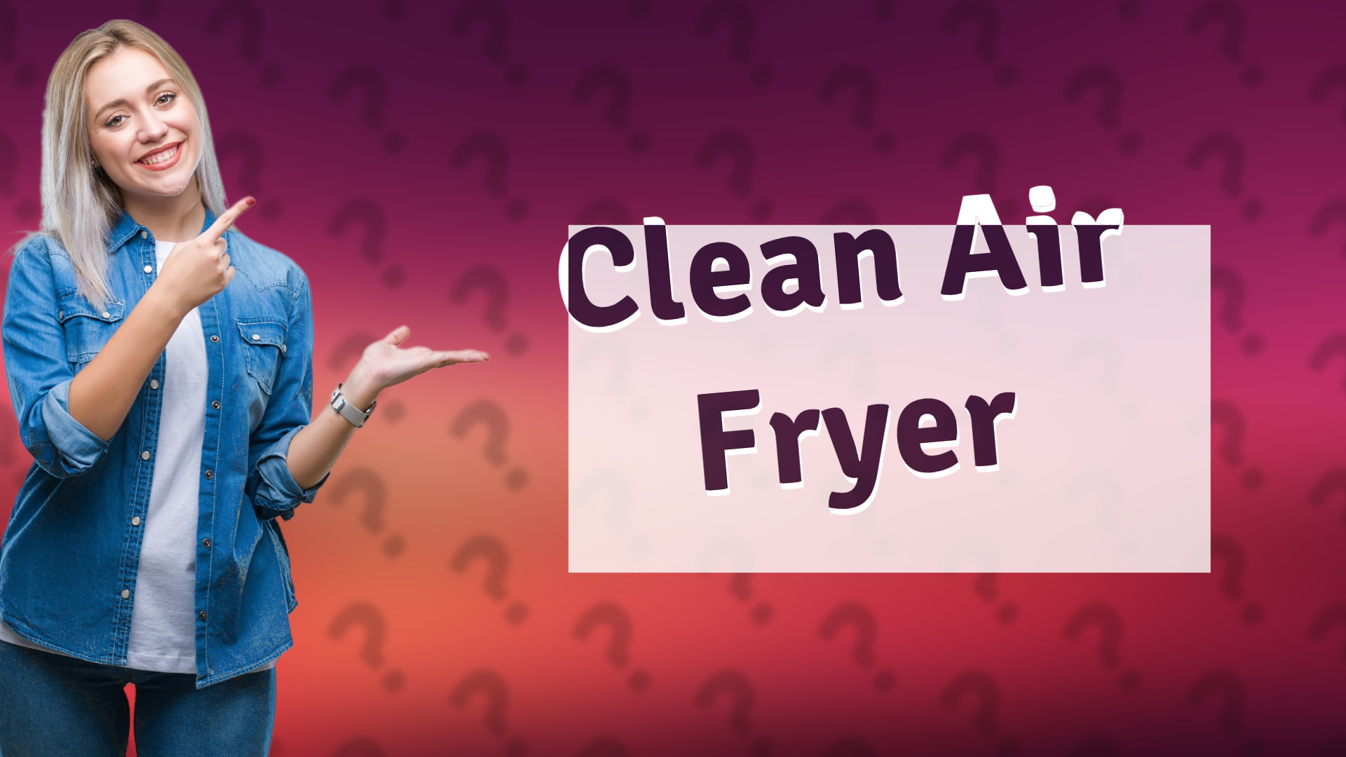 Clean Air Fryer