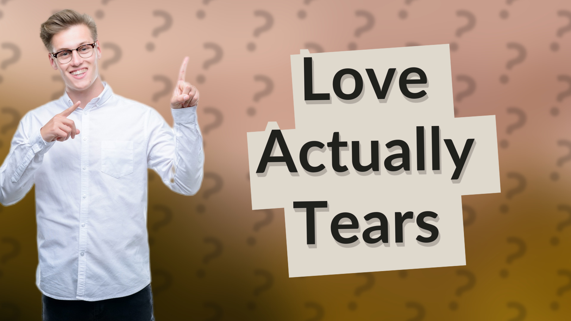Love Actually Tears