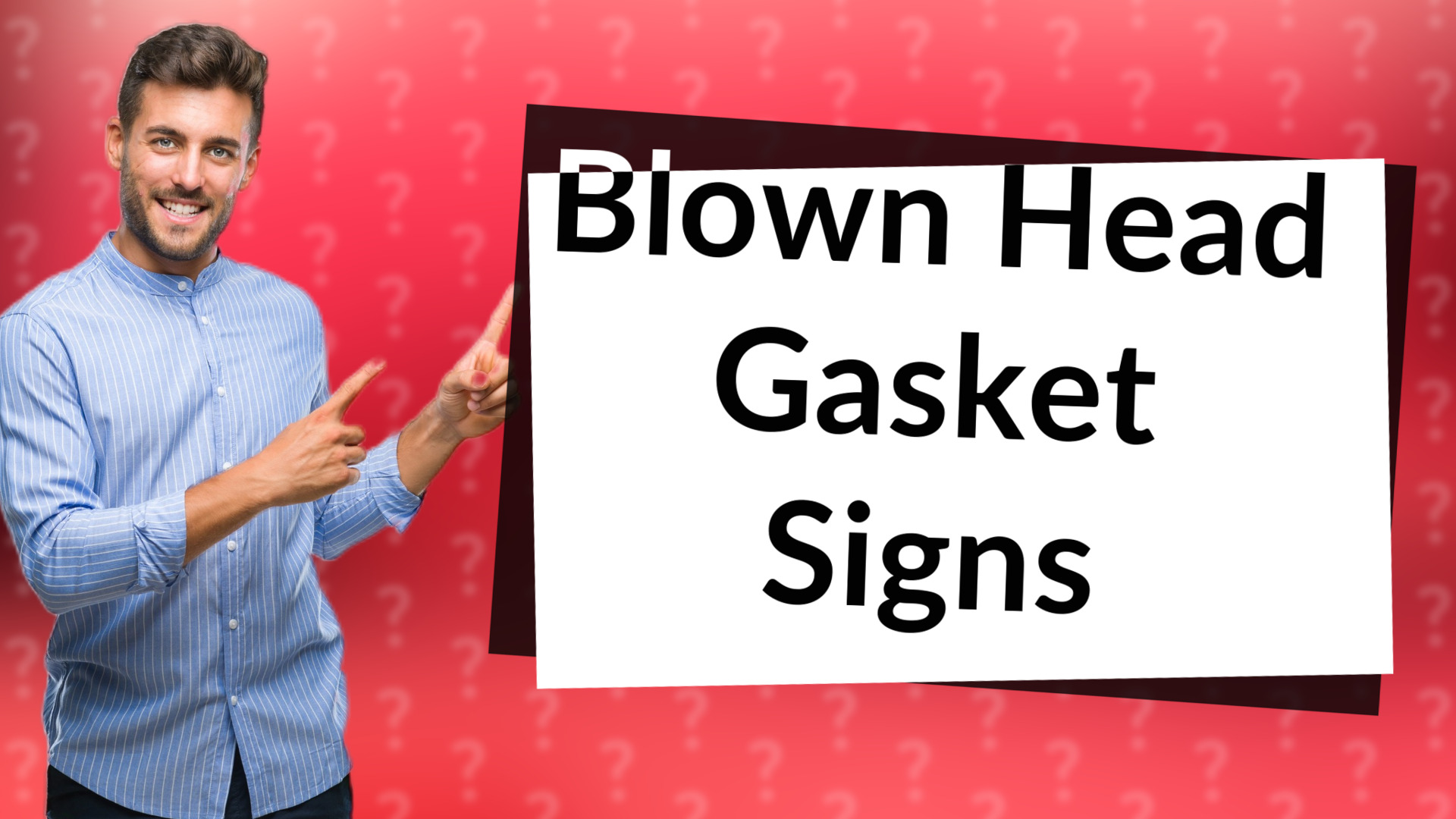 Blown Head Gasket Signs