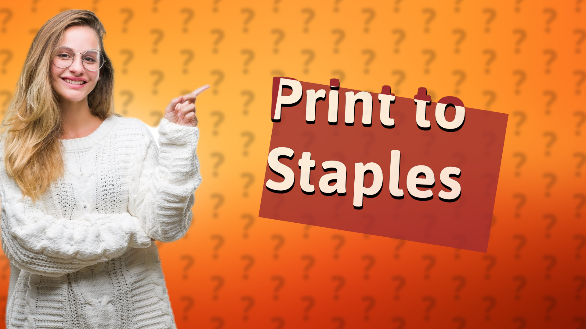 Print to Staples