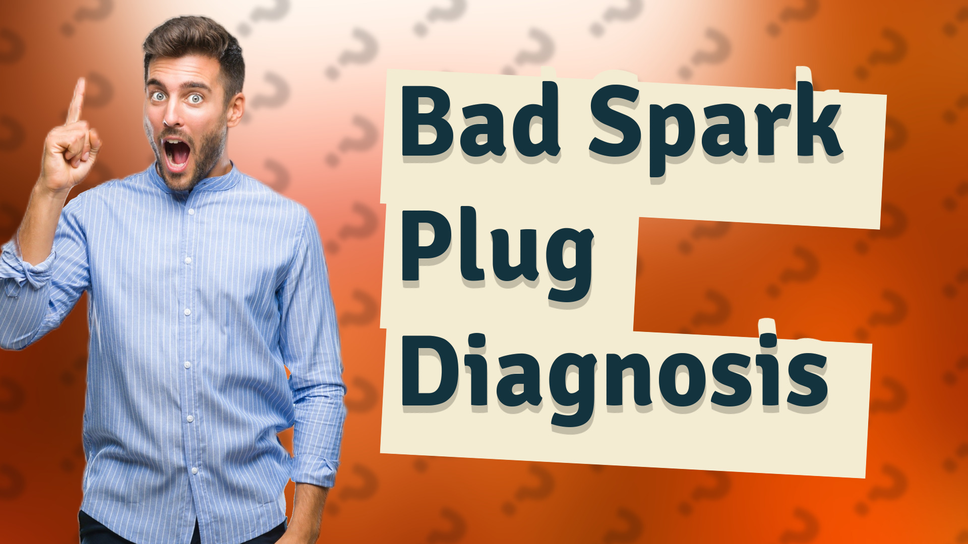 Bad Spark Plug Diagnosis