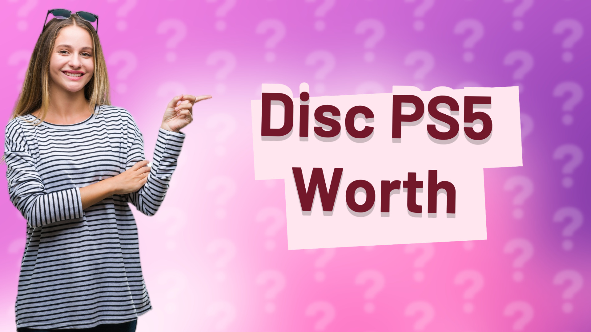 Disc PS5 Worth