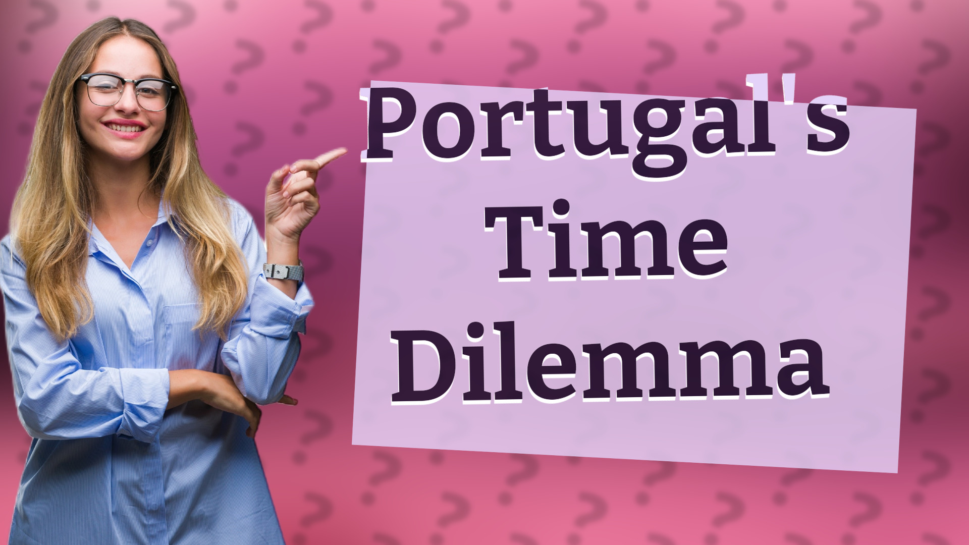 Portugal's Time Dilemma