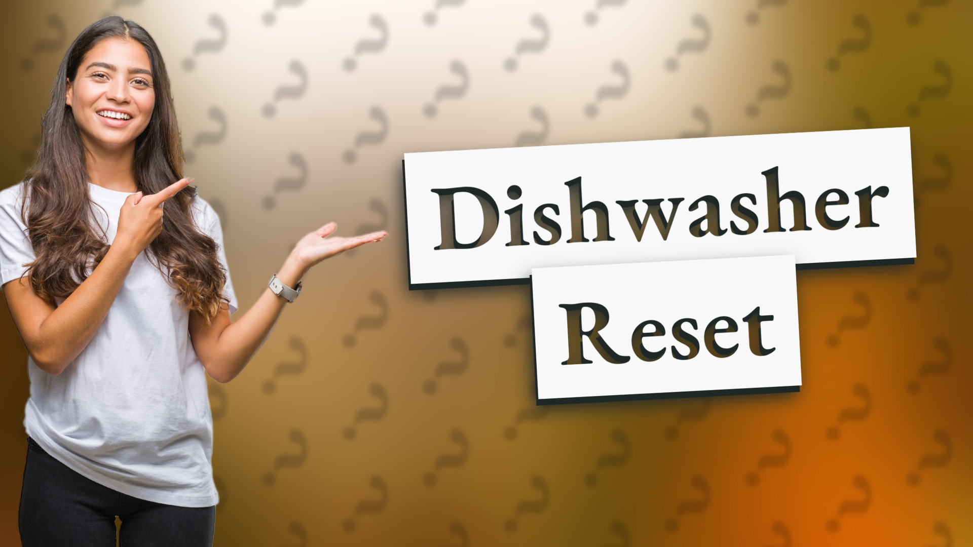 Dishwasher Reset