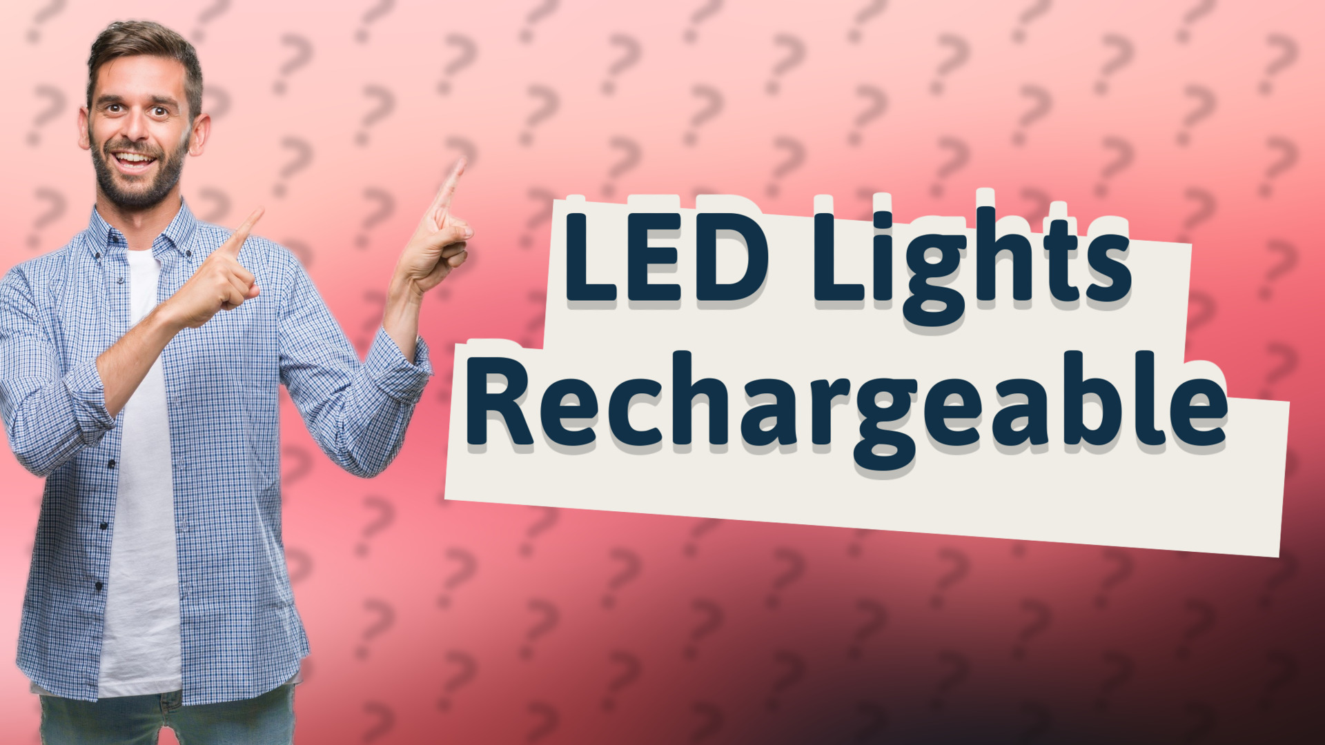 LED Lights Rechargeable