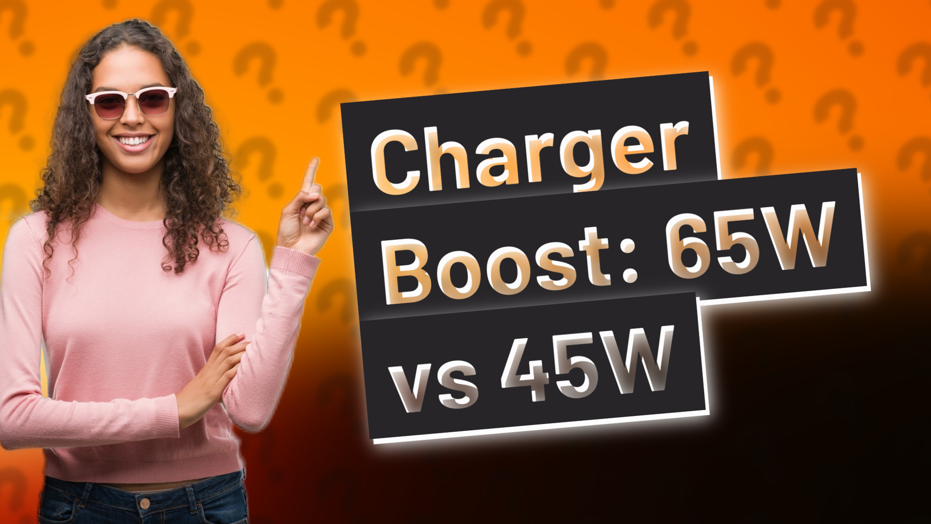 Charger Boost: 65W vs 45W