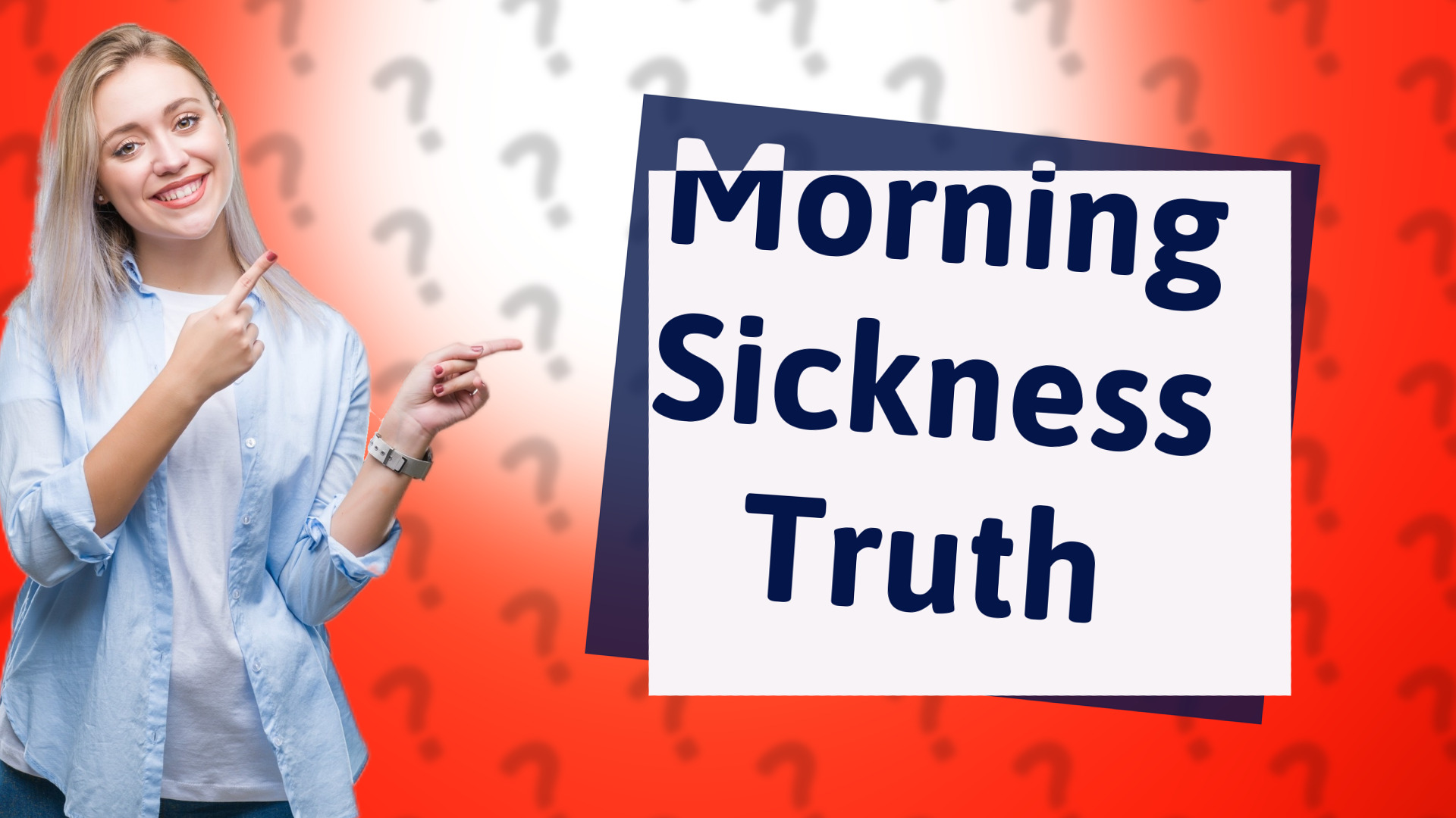 Morning Sickness Truth