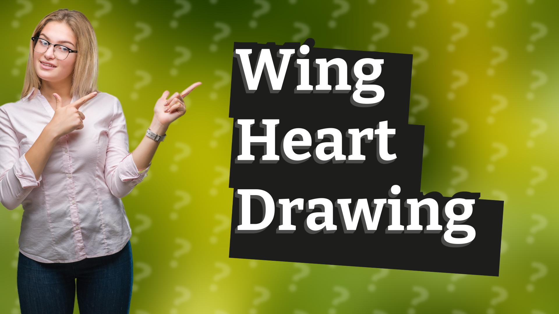 Wing Heart Drawing