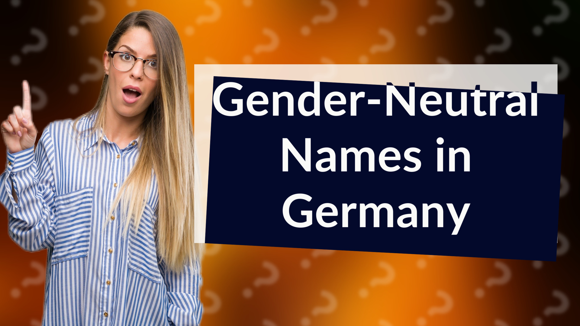Gender-Neutral Names in Germany