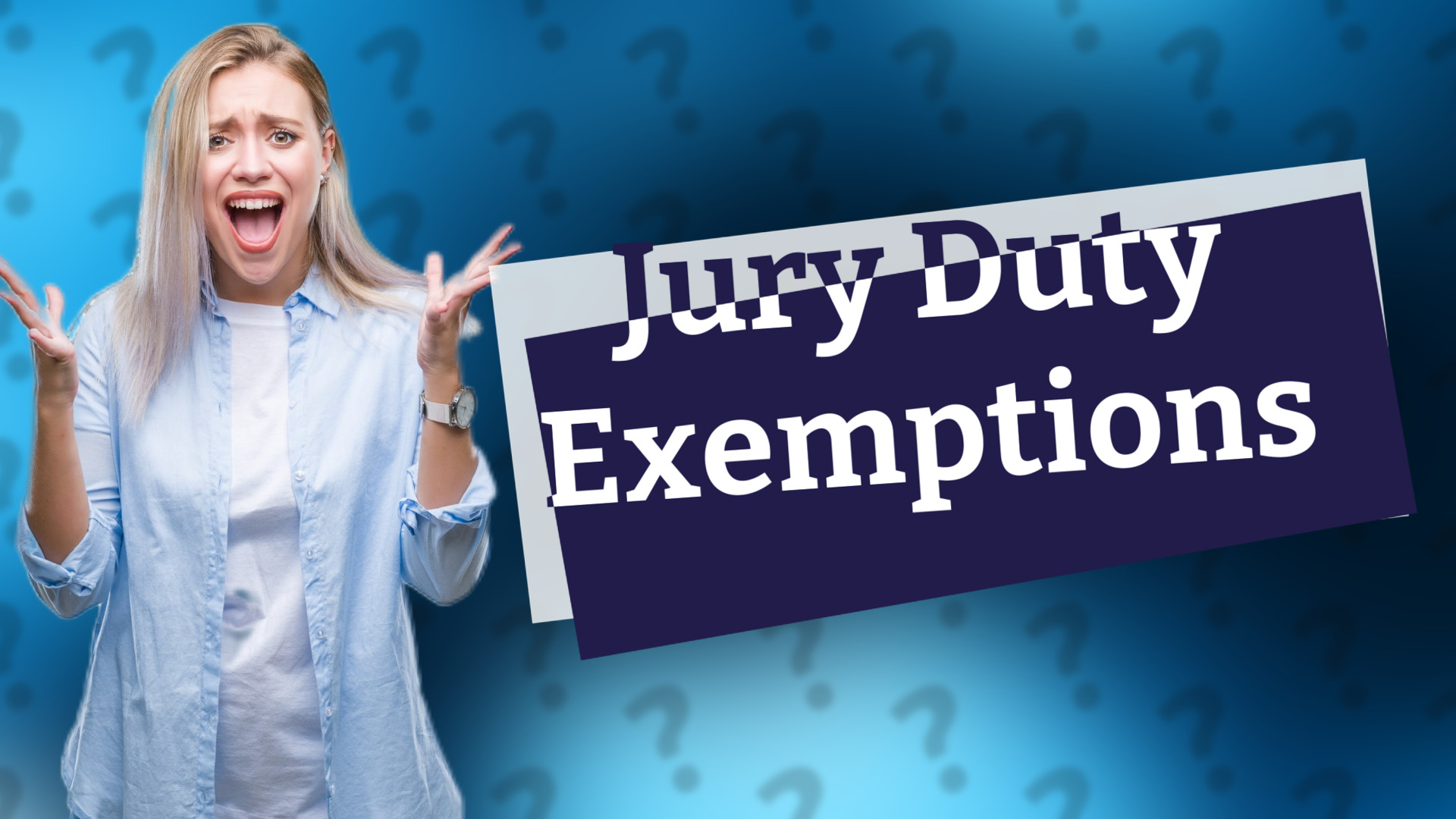 Jury Duty Exemptions