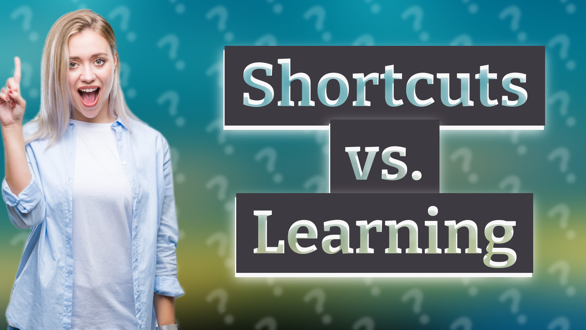 Shortcuts vs. Learning