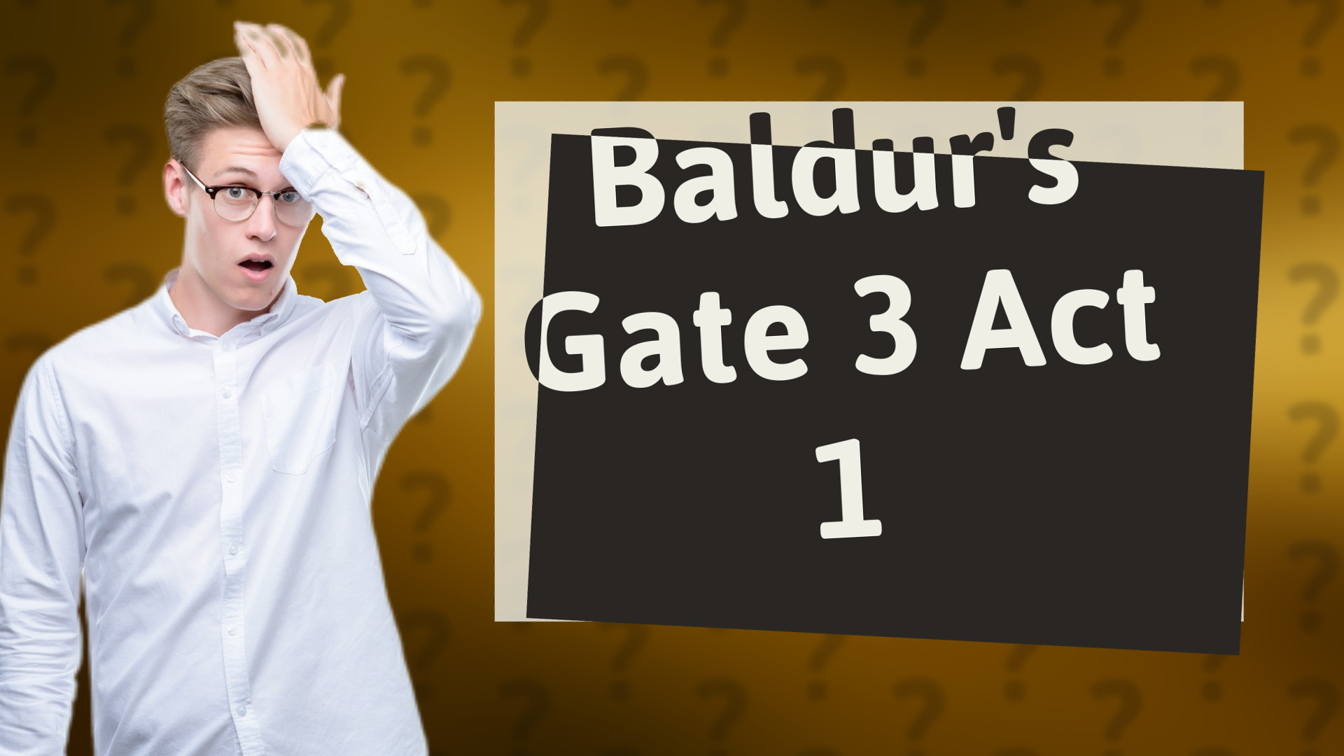Baldur's Gate 3 Act 1