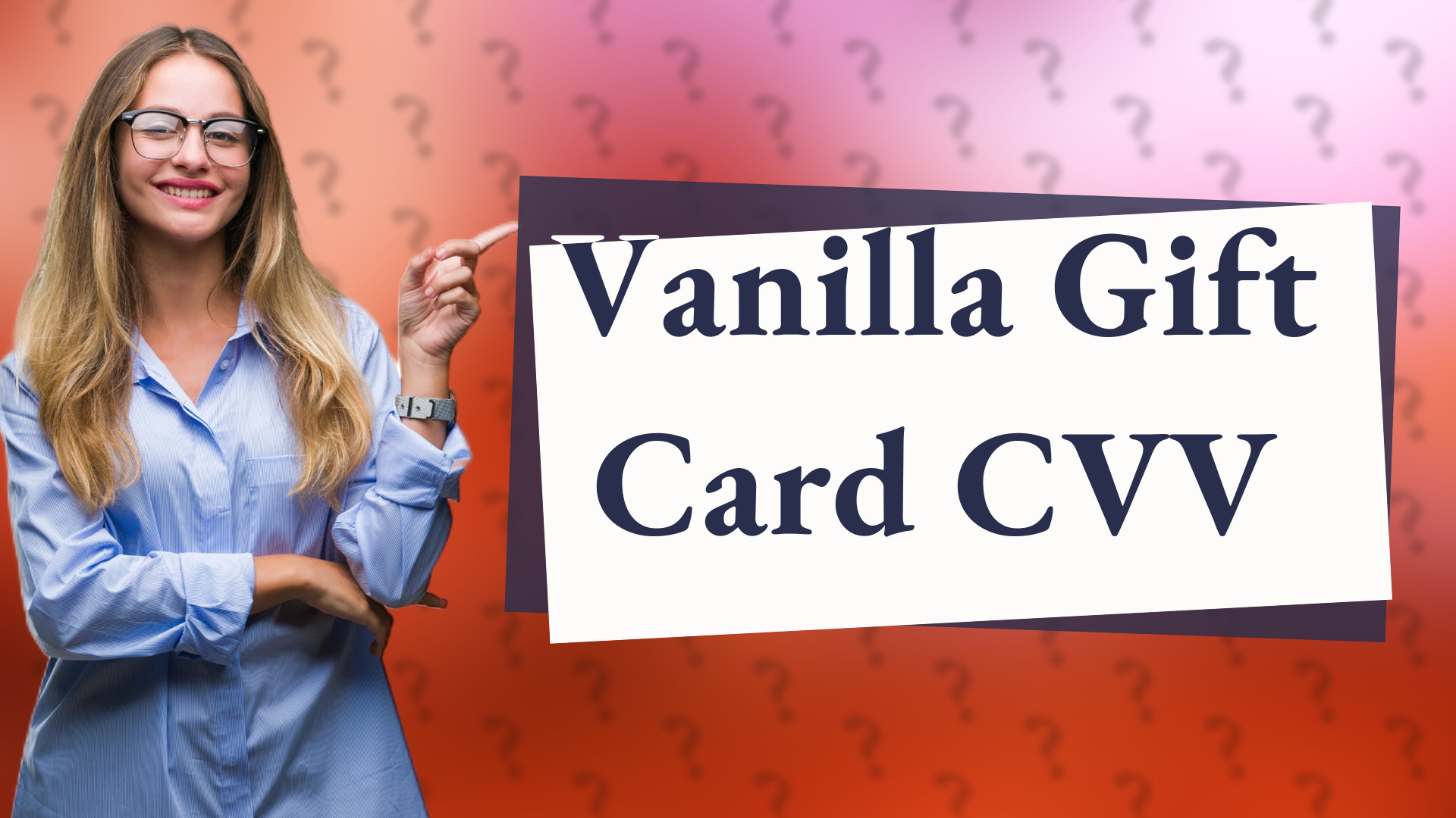 Vanilla Gift Card CVV