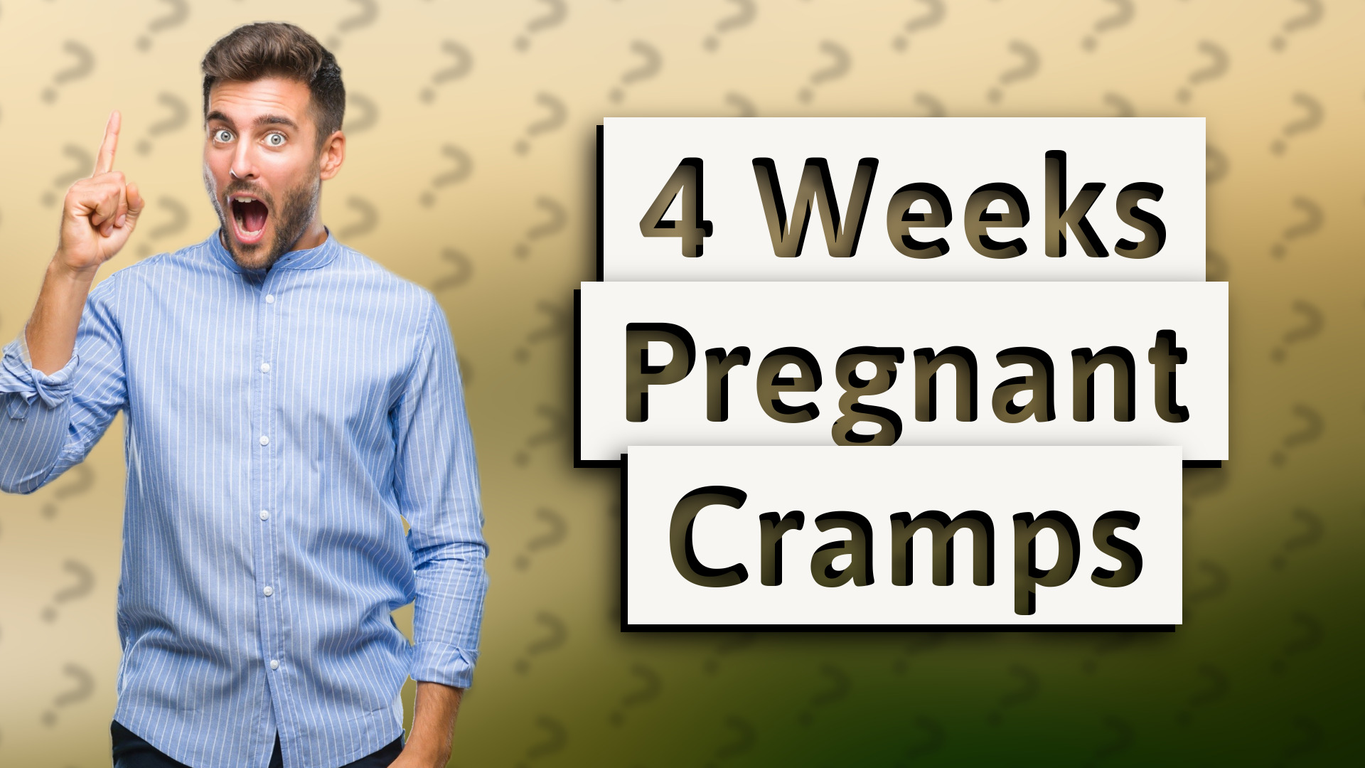 4 Weeks Pregnant Cramps