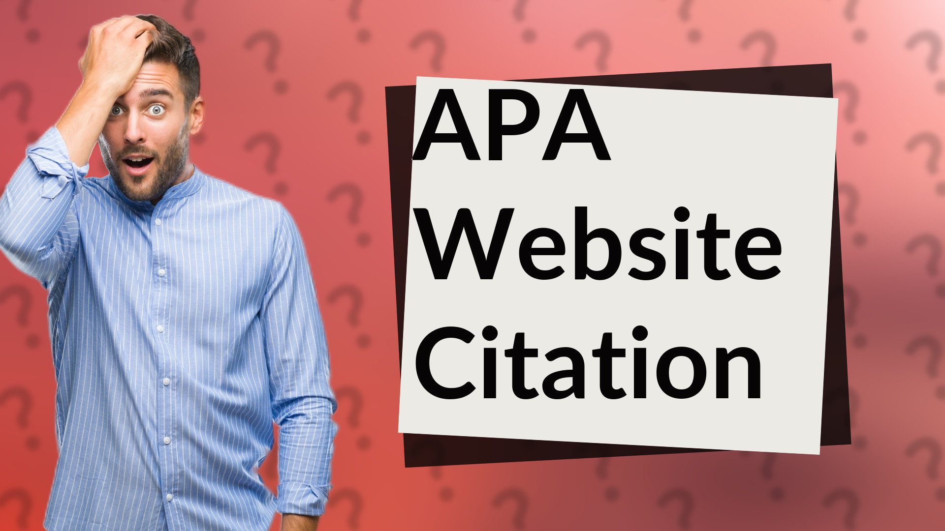 APA Website Citation