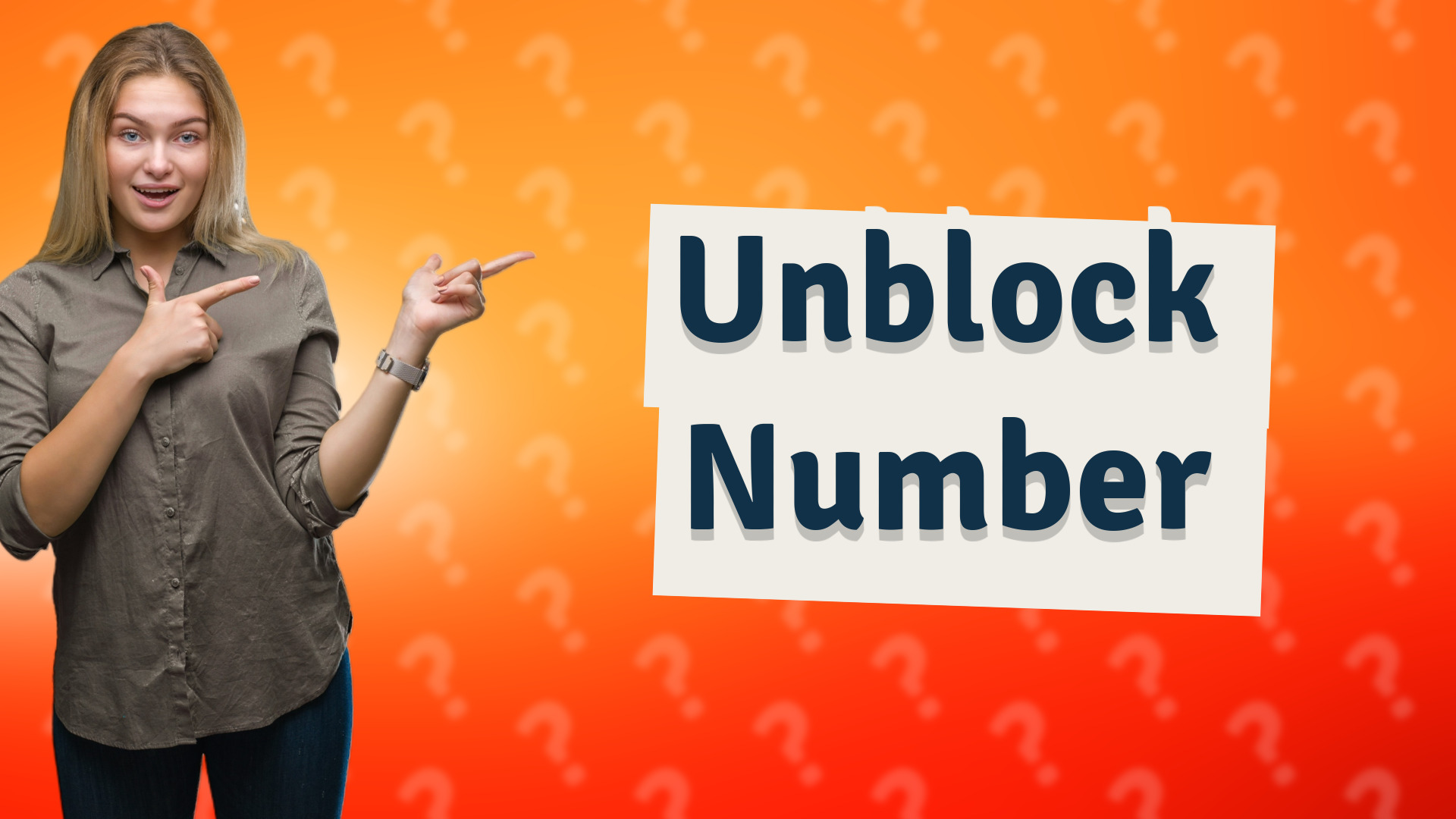 Unblock Number