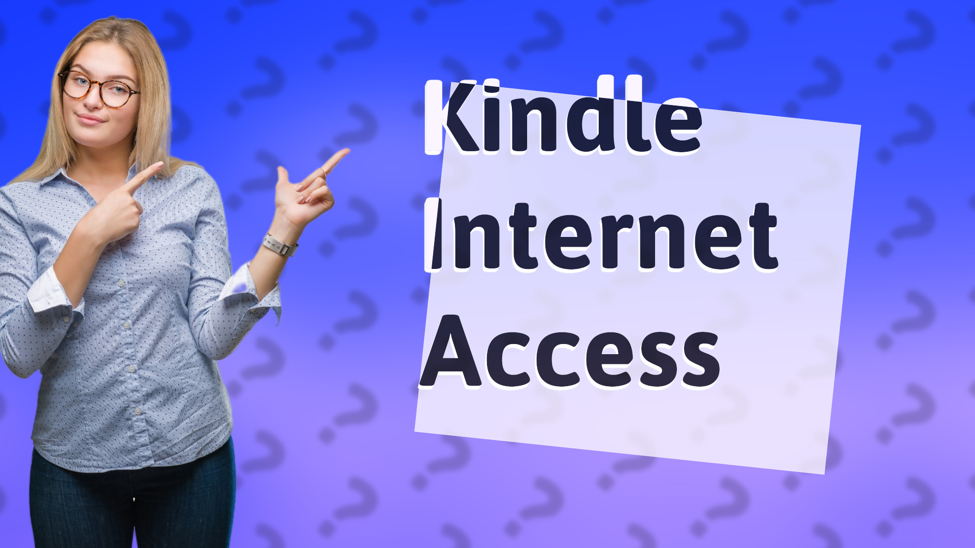 Kindle Internet Access