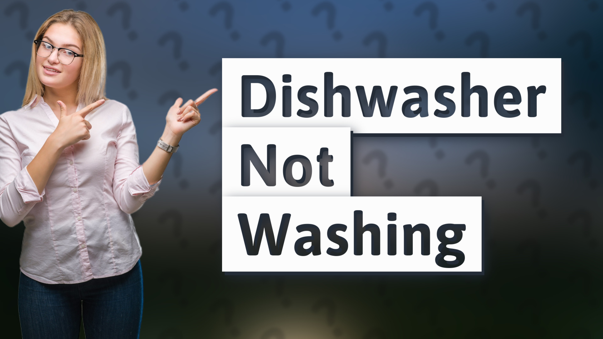 Dishwasher Not Washing