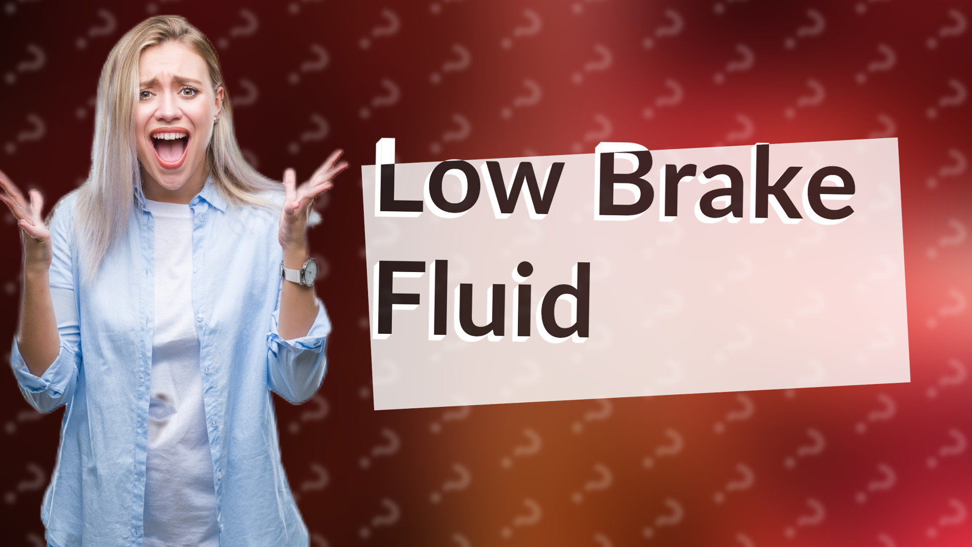 Low Brake Fluid