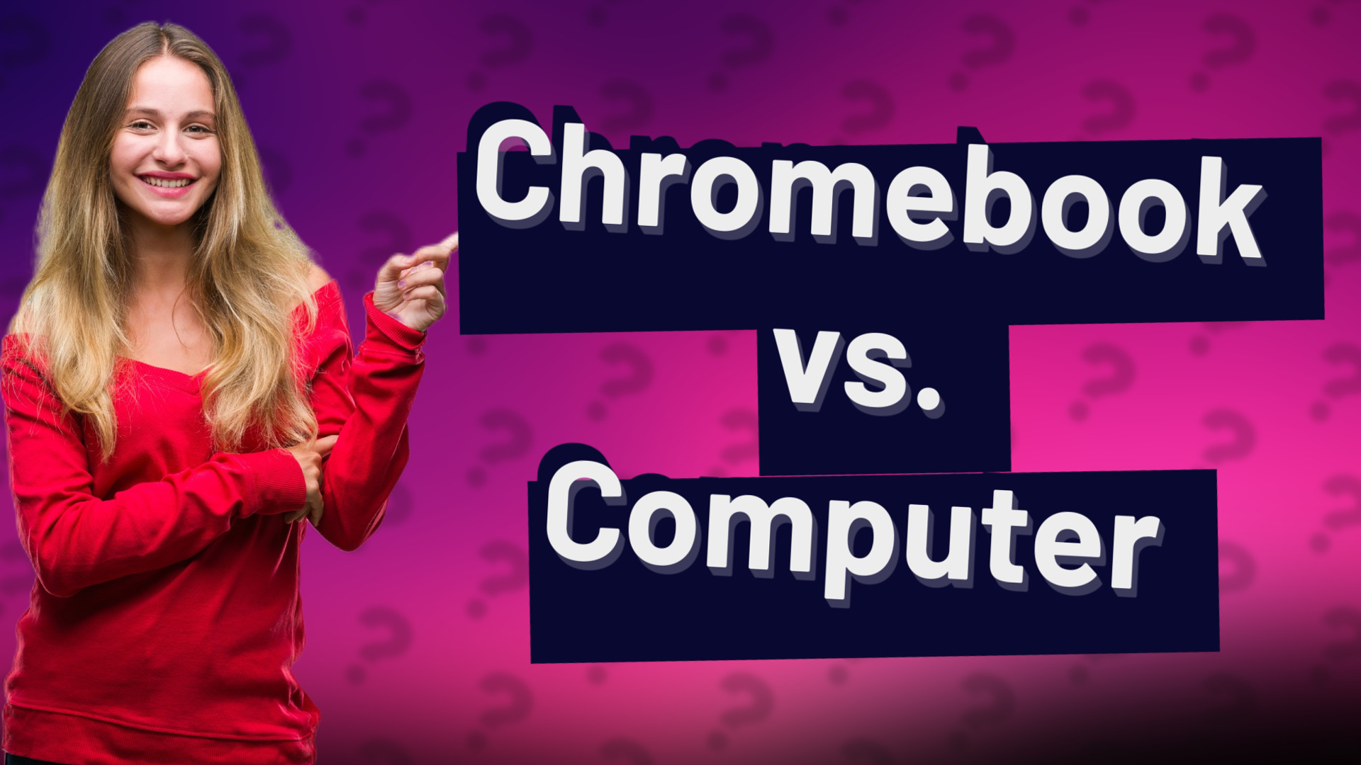 Chromebook vs. Computer