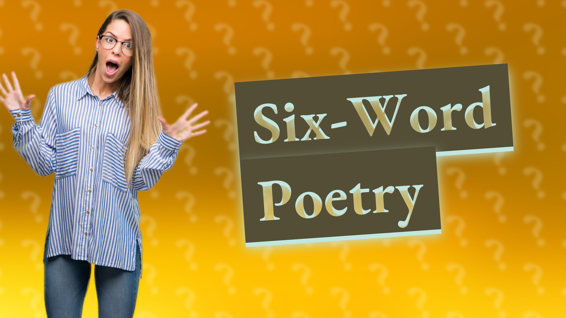 Six-Word Poetry