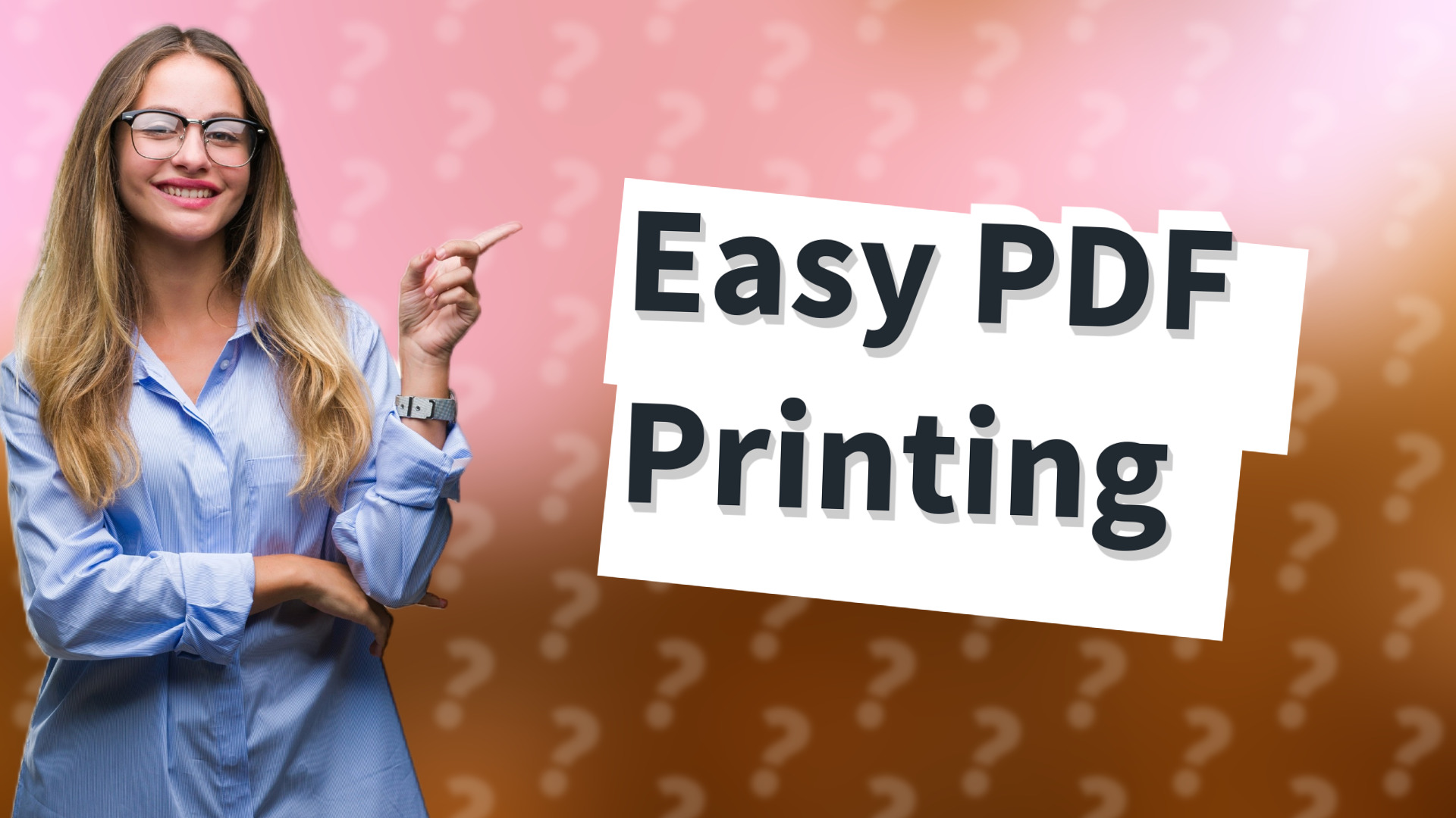 Easy PDF Printing