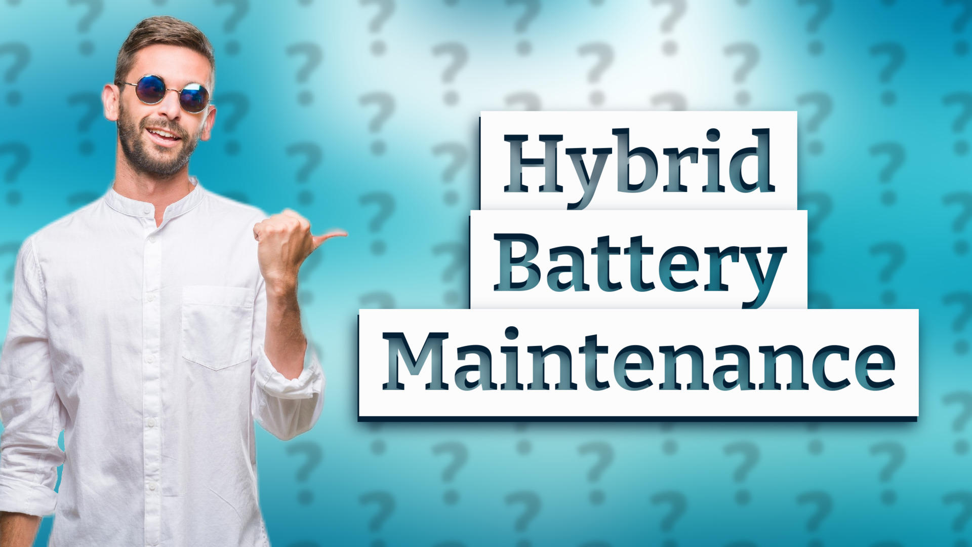 Hybrid Battery Maintenance