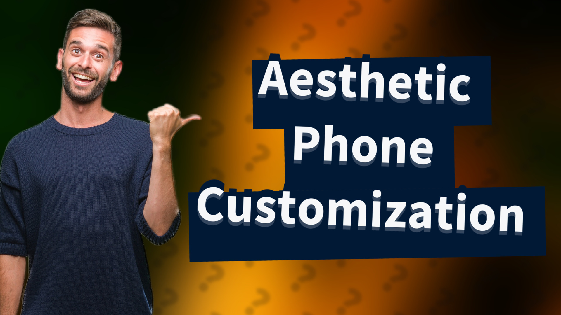 Aesthetic Phone Customization