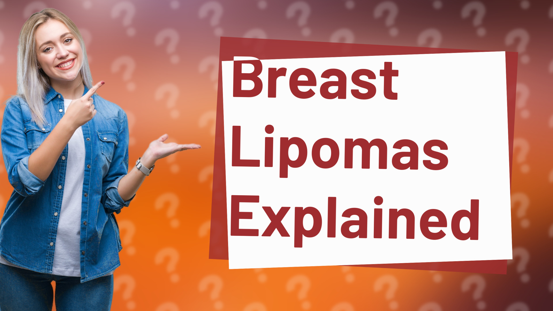 Breast Lipomas Explained