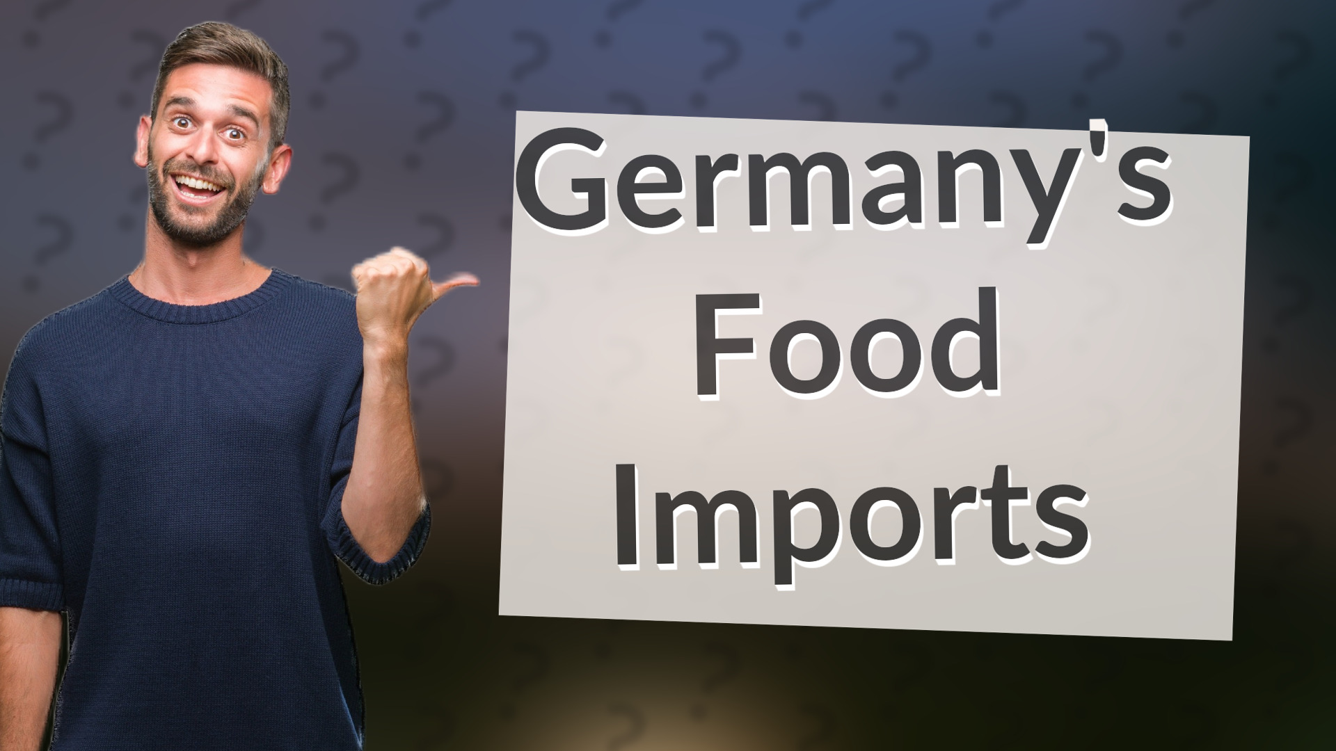 Germany's Food Imports