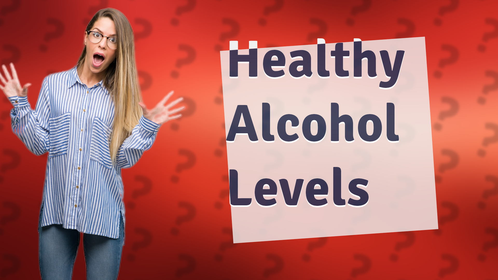 Healthy Alcohol Levels