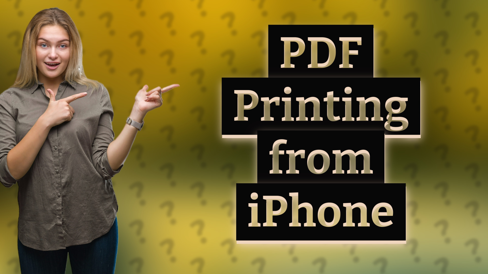 PDF Printing from iPhone