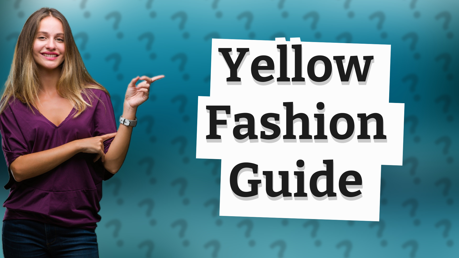 Yellow Fashion Guide
